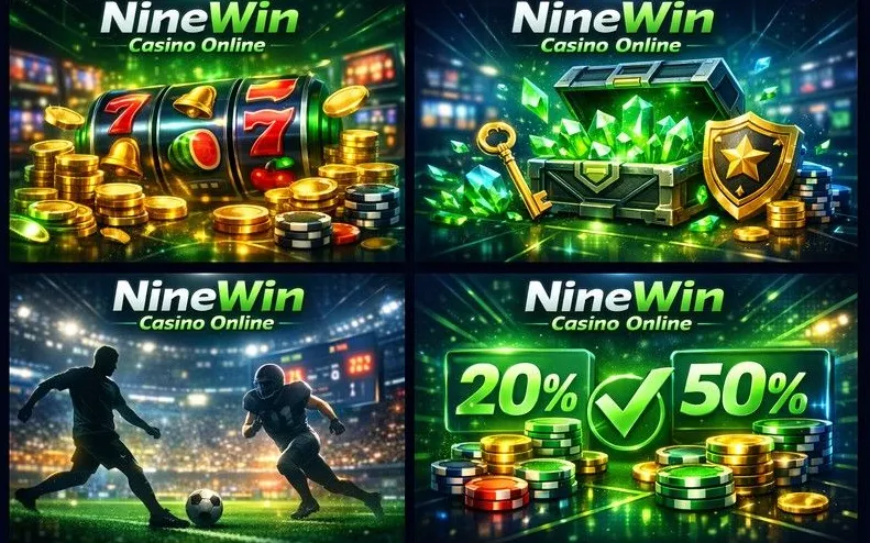 NineWin mobile app banner