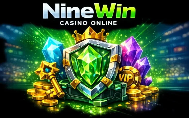 NineWin Casino login screen
